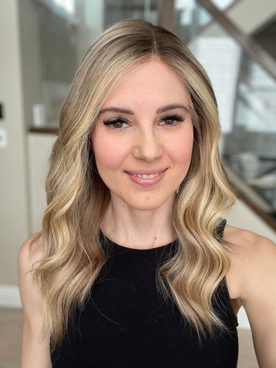 21" Janine Luxury Cap Lace Top Wig (M) - Madison Hair Collection