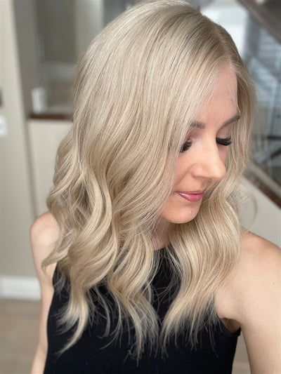 21 "Maria-Lynn Luxury Cap Lace Top Wig (S) - Madison Hair Collection