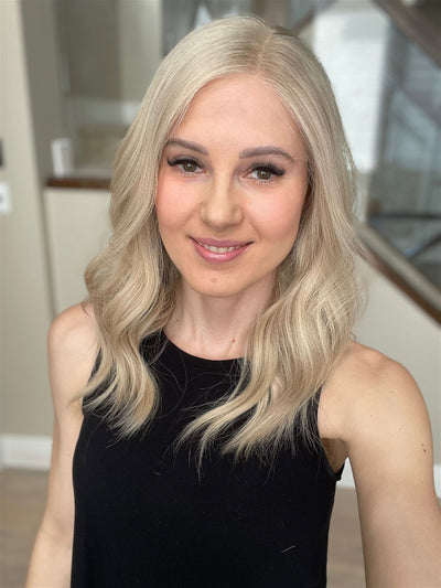 21 "Maria-Lynn Luxury Cap Lace Top Wig (S) - Madison Hair Collection