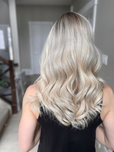 21" V05 Bella Luxury Cap Lace Top Wig (M) - Madison Hair Collection