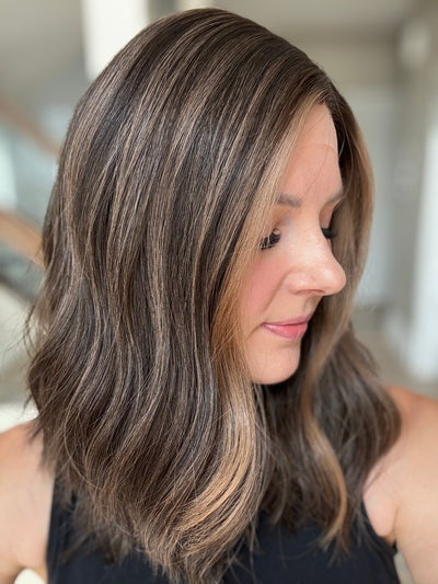 18" Liv LOB Comfort Cap Silk Top Wig (M)