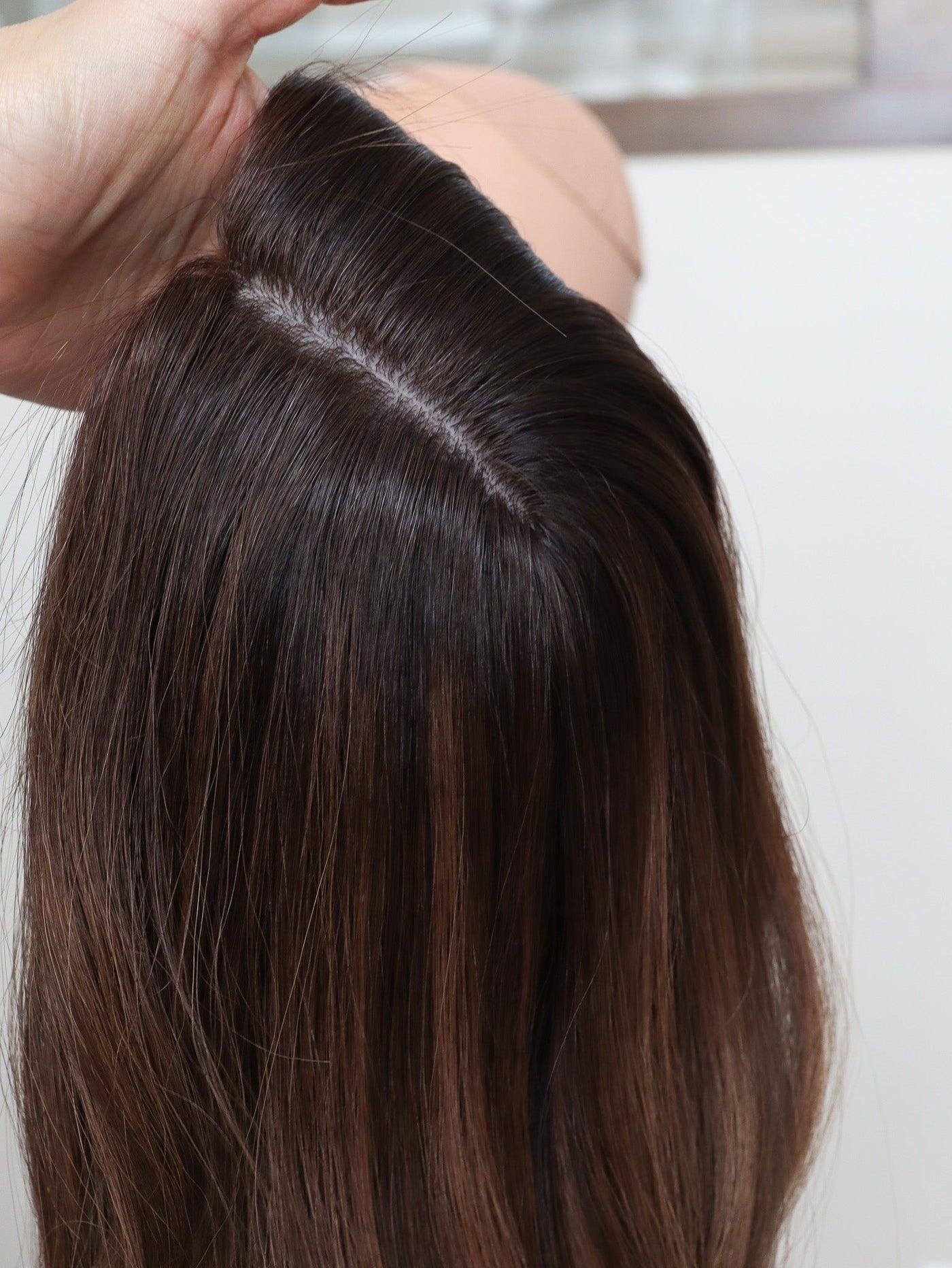 22" 9x9 Eva Silk Top Topper - Madison Hair Collection