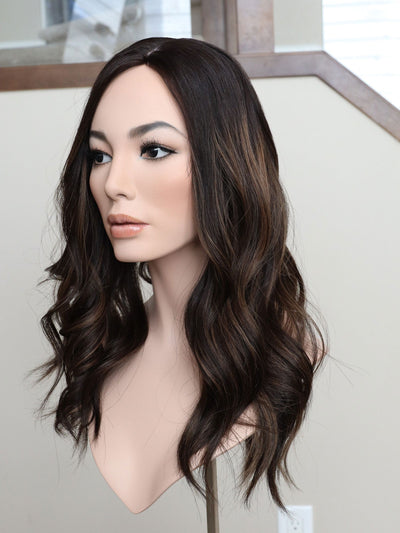 22" 9x9 Tiana Silk Top Topper (FINAL SALE) - Madison Hair Collection