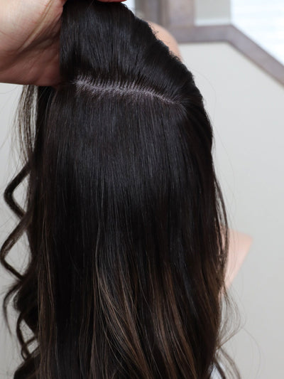 22" 9x9 Tiana Silk Top Topper (FINAL SALE) - Madison Hair Collection