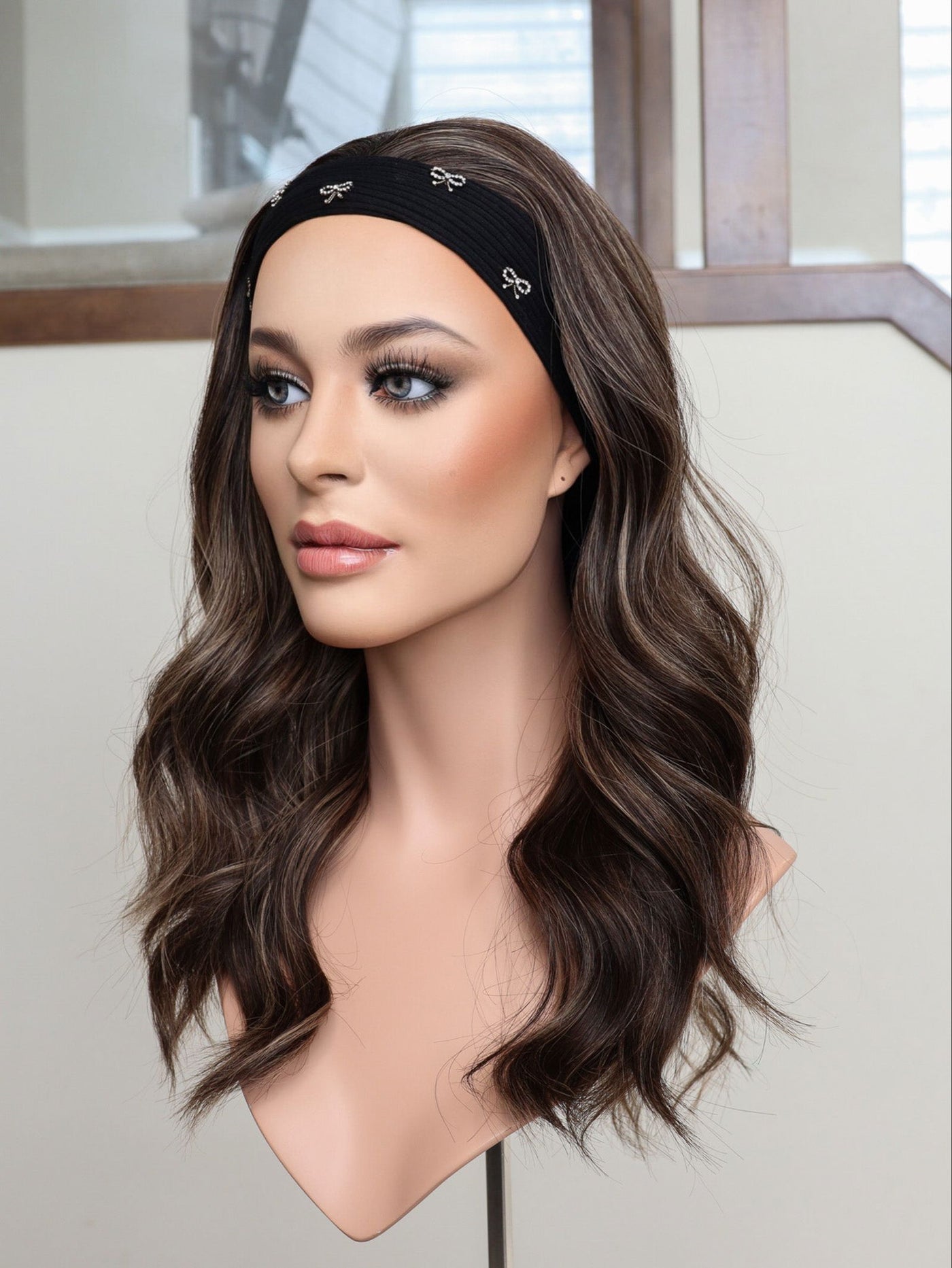 22" Flavia Bandfall Active Wig (M) - Madison Hair Collection