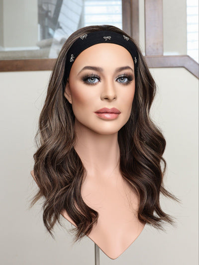 22" Flavia Bandfall Active Wig (M) - Madison Hair Collection