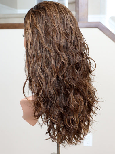 22" Gabriella Wavy Bandfall Active Wig (S) - Madison Hair Collection