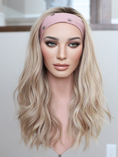 22" Kassidy Bandfall Active Wig (M) - Madison Hair Collection
