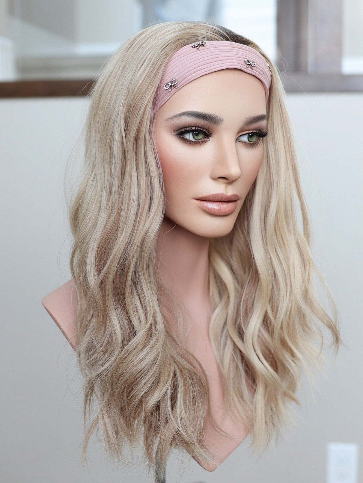 22" Kassidy Bandfall Active Wig (M) - Madison Hair Collection