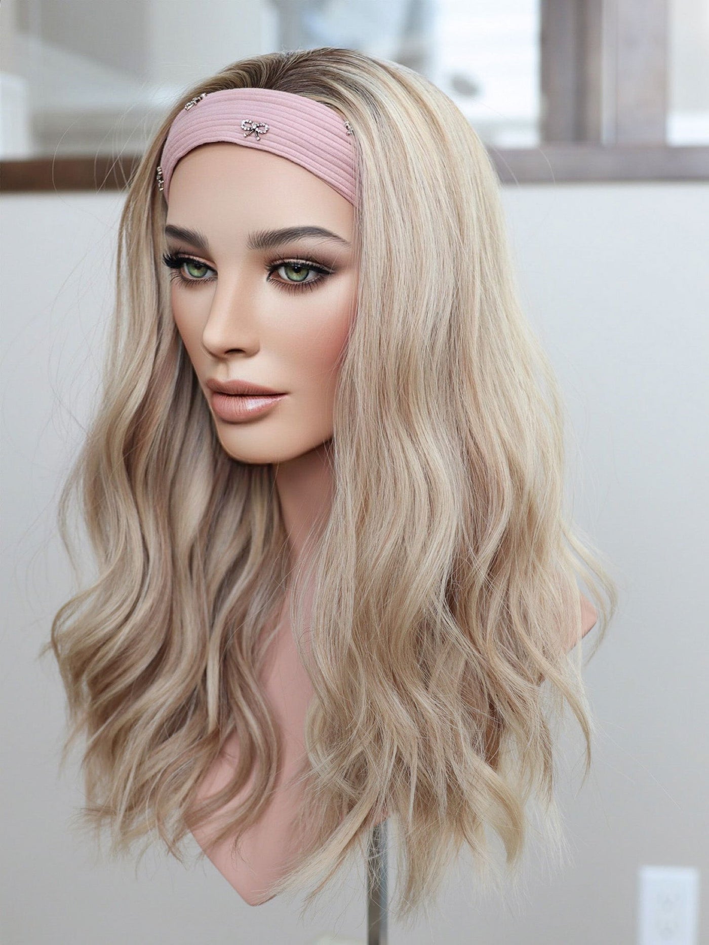 22" Kassidy Bandfall Active Wig (M) - Madison Hair Collection