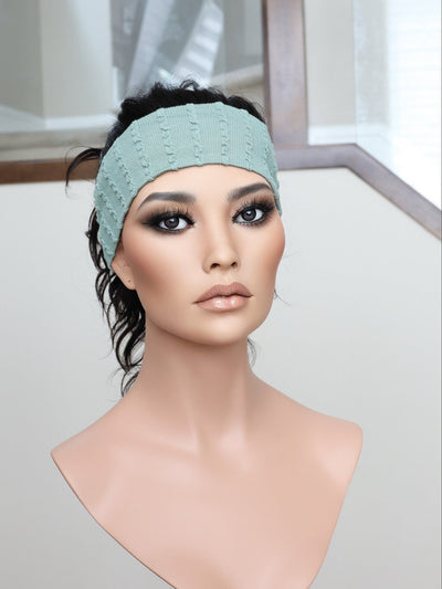 22" Natural Black Wavy Active Pony Wig (M) - Madison Hair Collection