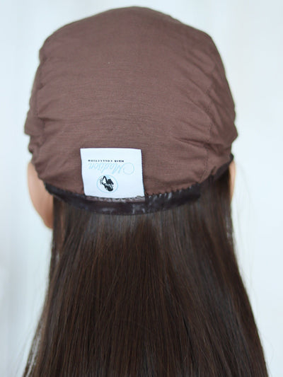 22" Natural Black Wavy Active Pony Wig (S) - Madison Hair Collection