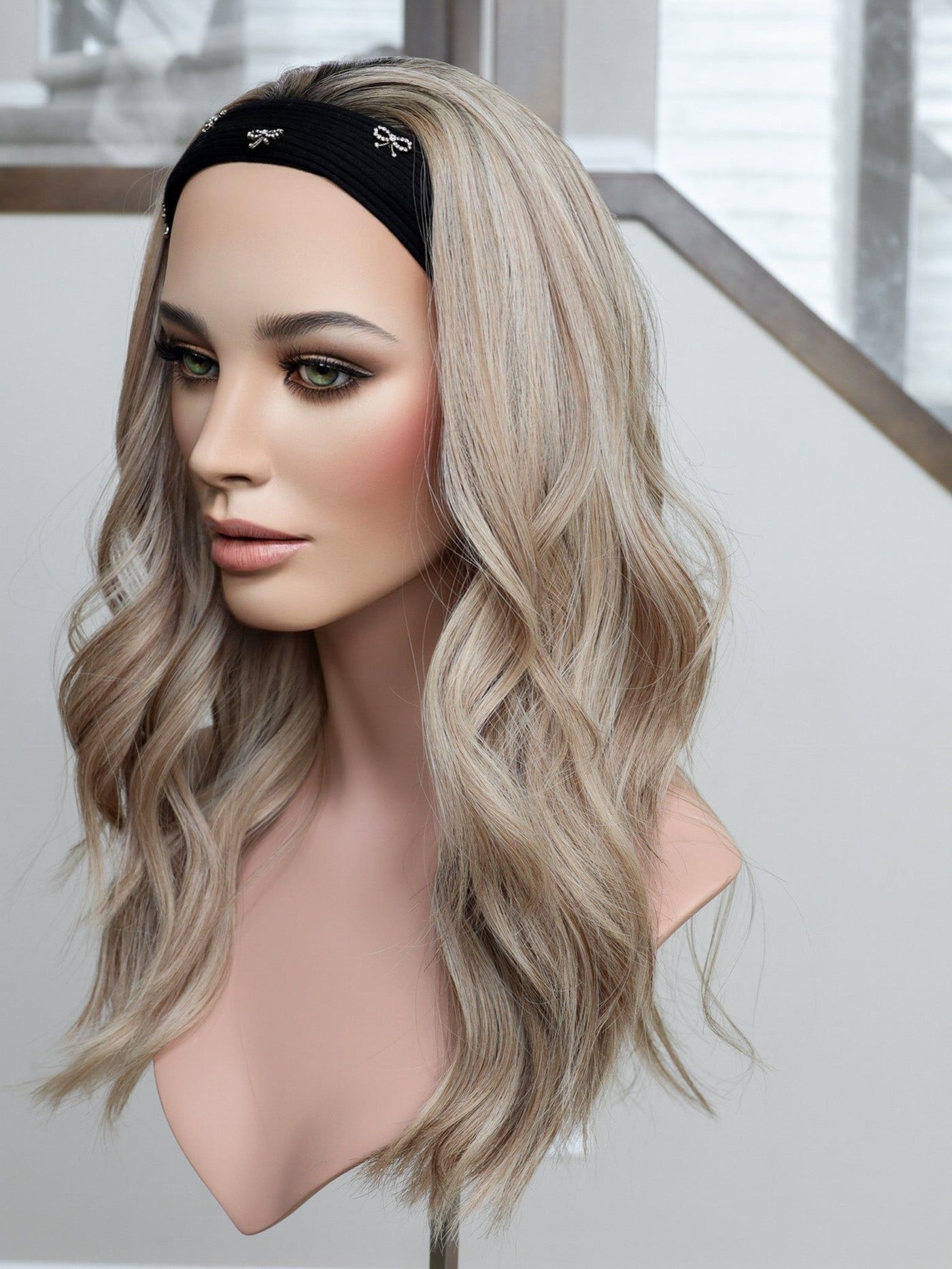 22" Oksana Bandfall Active Wig (S) - Madison Hair Collection