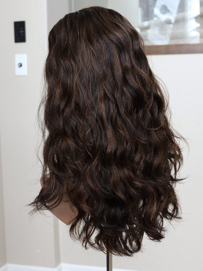 22" Tatiana Wavy Bandfall Active Wig (M) - Madison Hair Collection