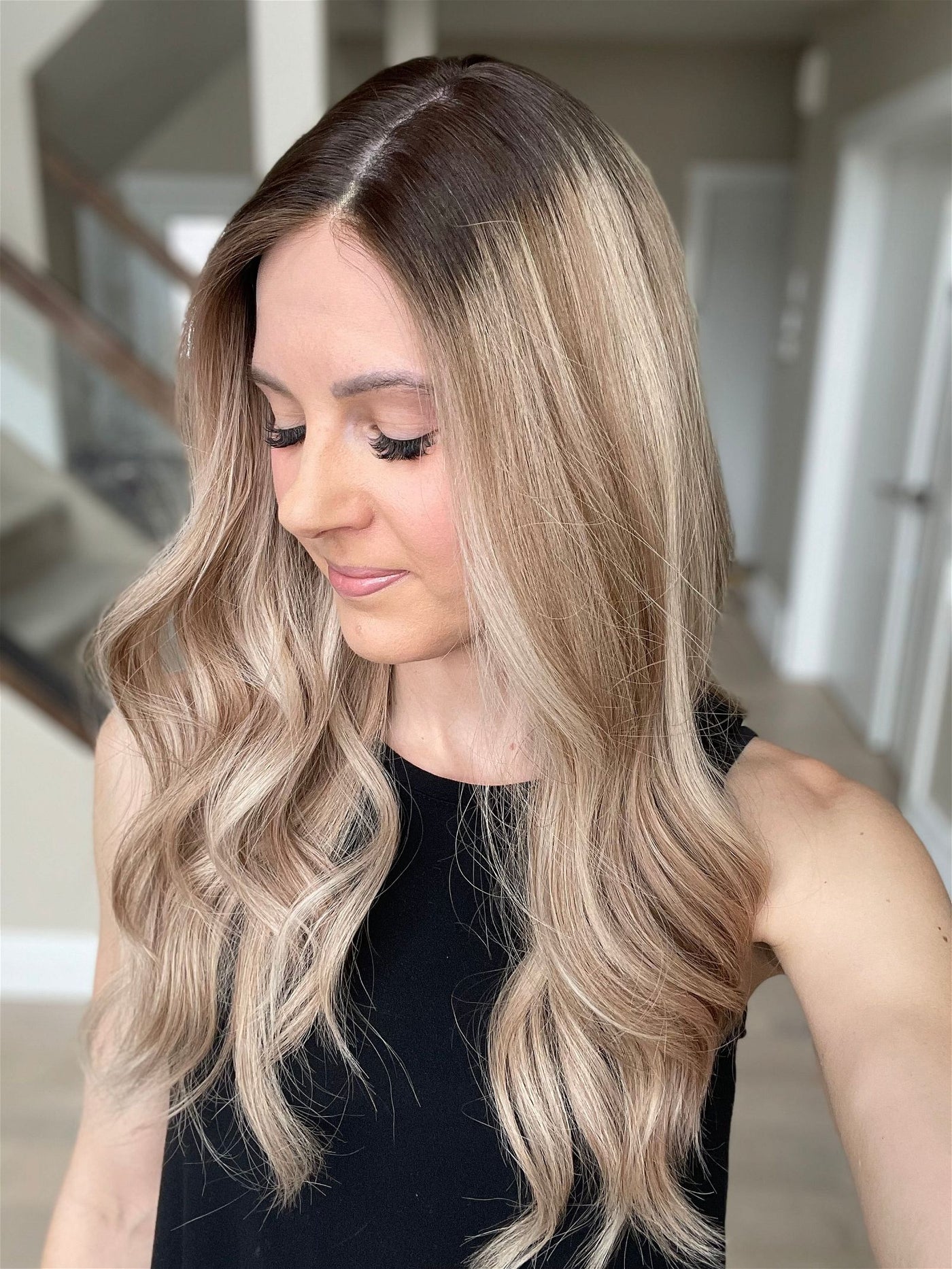 23" Olivia Comfort Cap Silk Top Wig (M) - Madison Hair Collection