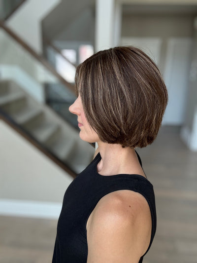 9" Janelle Luxury Cap Lace Top Wig (S) (FINAL SALE)
