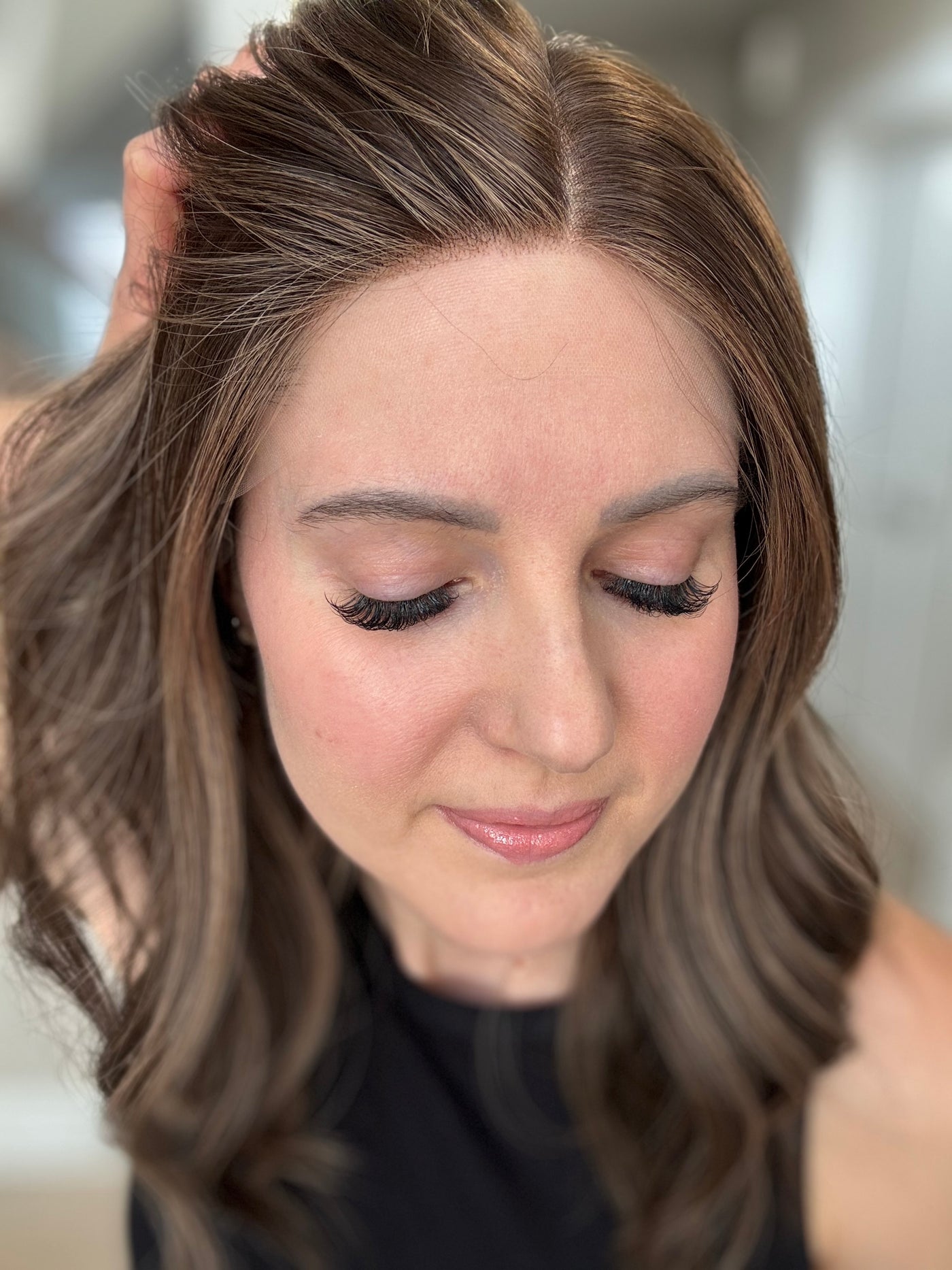 20" Jennifer Comfort Cap Lace Top Wig (S)