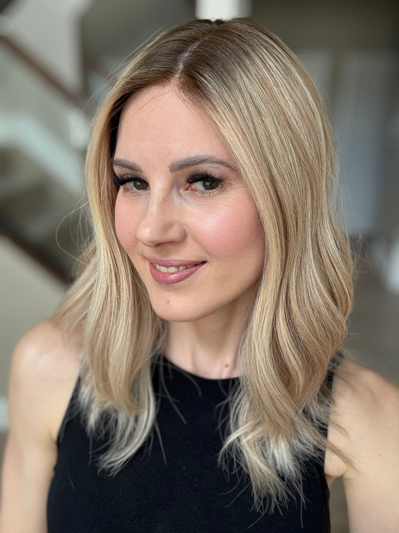 17" Katie Comfort Cap Silk Top Wig (M)