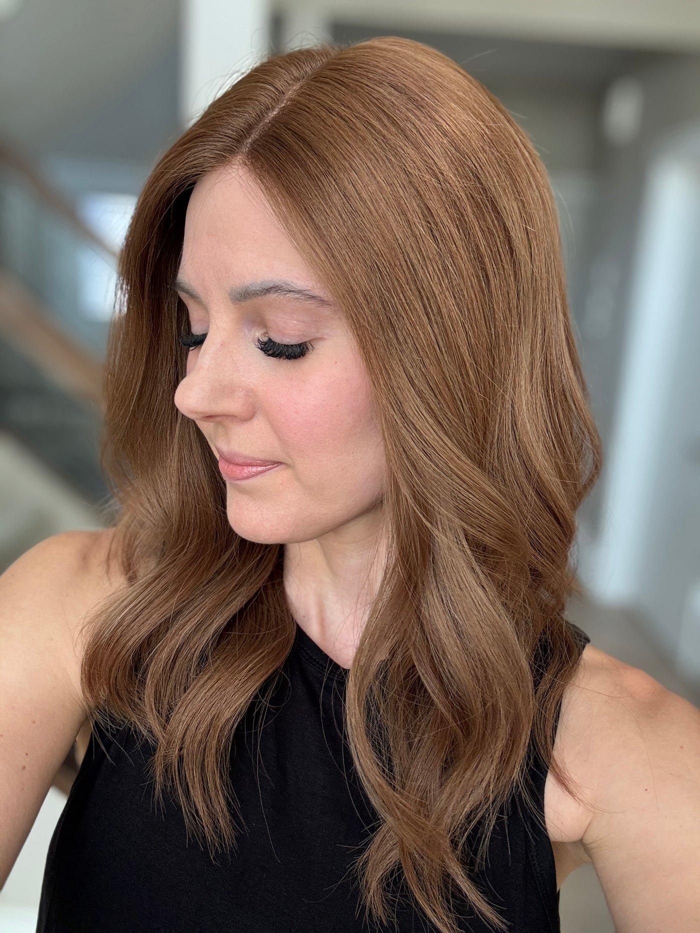 20" Angie Comfort Cap Lace Top Wig (M)