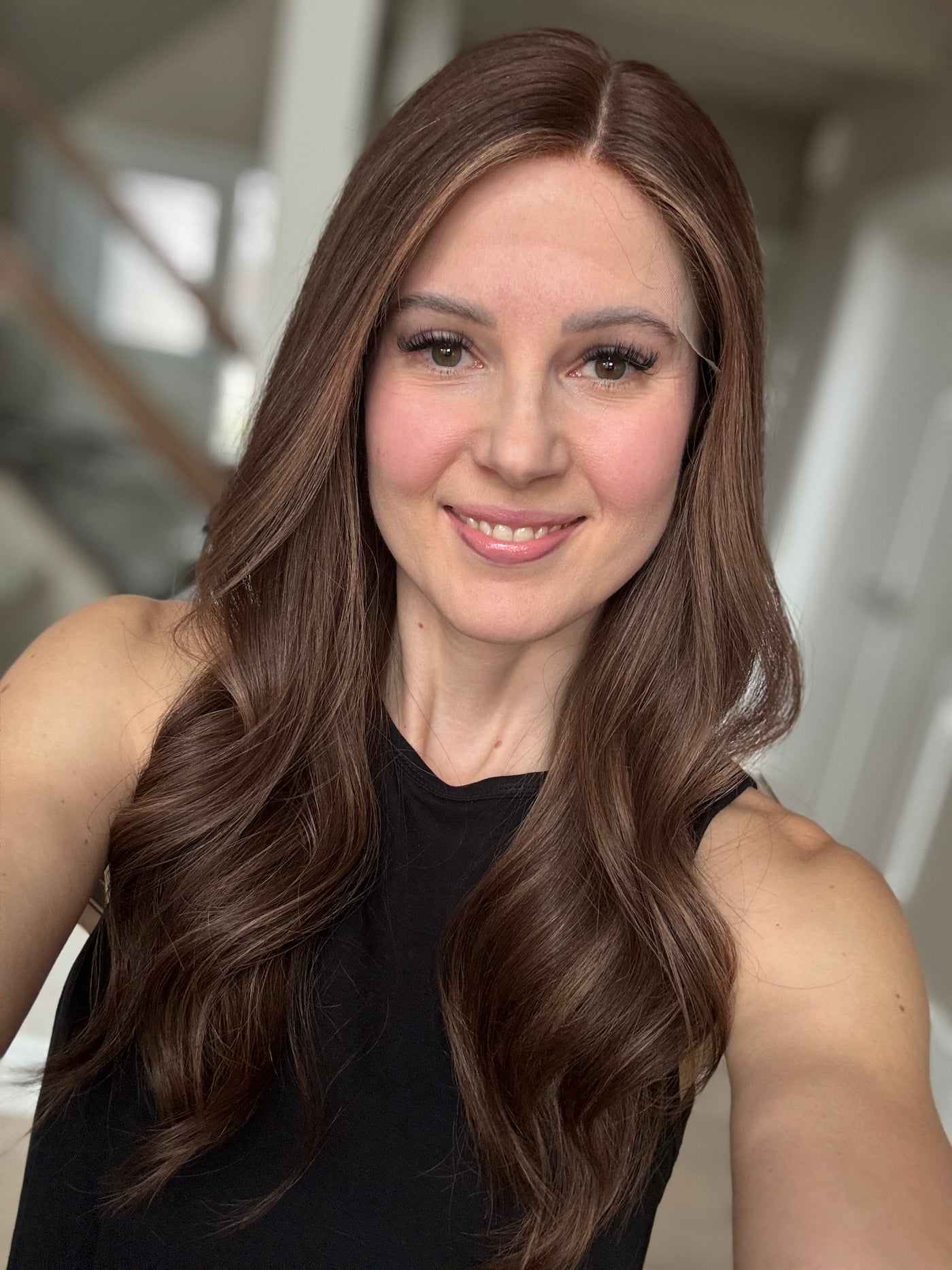 24" Angela Comfort Cap Lace Top Wig (S)