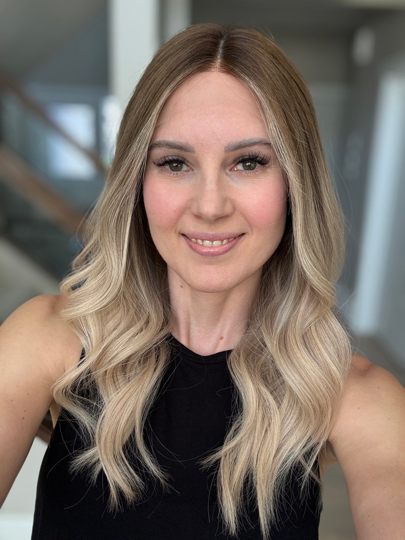 22" Jenny Comfort Cap Lace Top Wig (S)