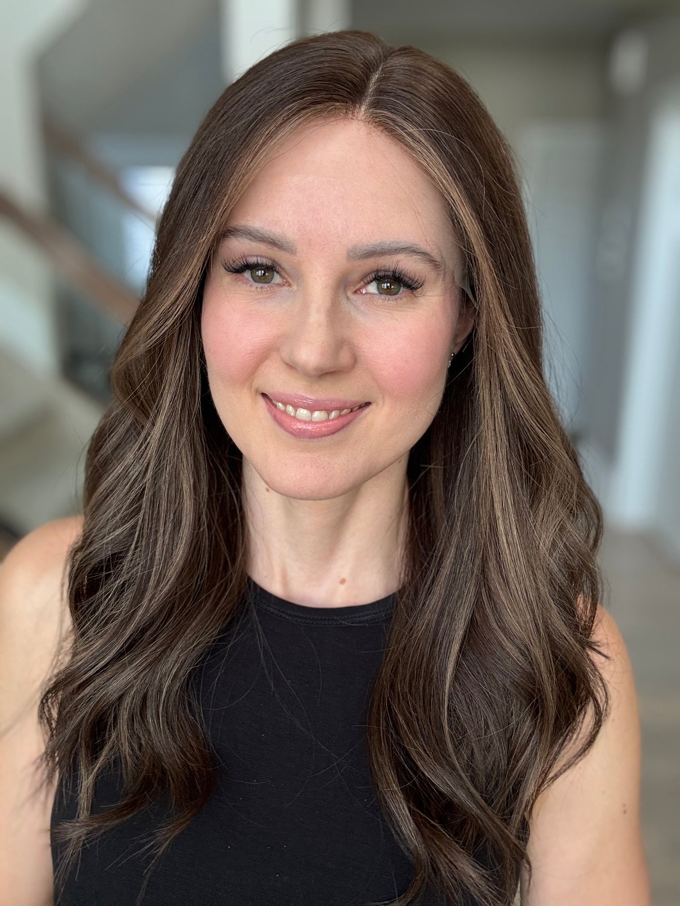 22" Ava Comfort Cap Lace Top Wig (XS)