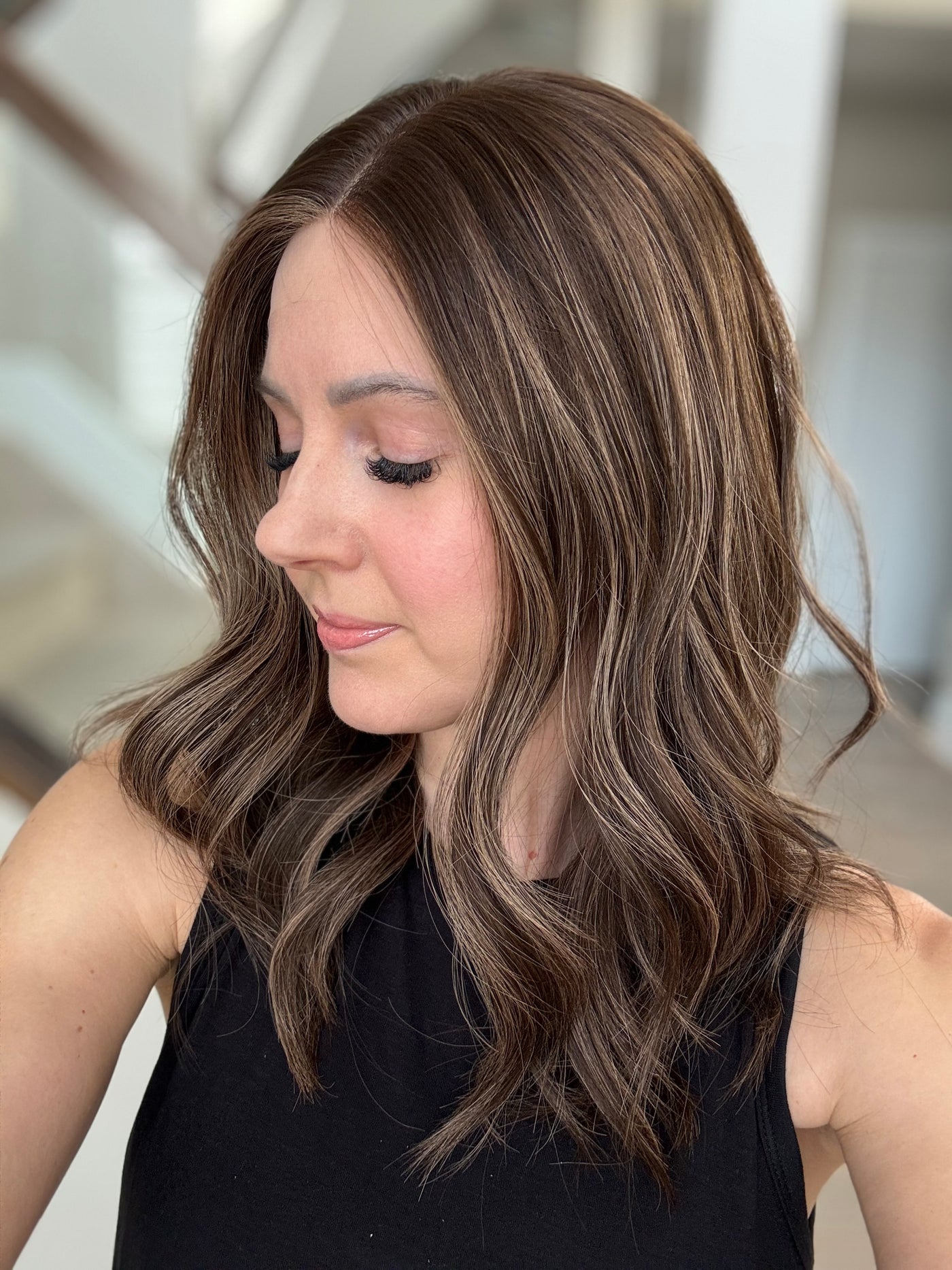 20" Jennifer Comfort Cap Lace Top Wig (S)