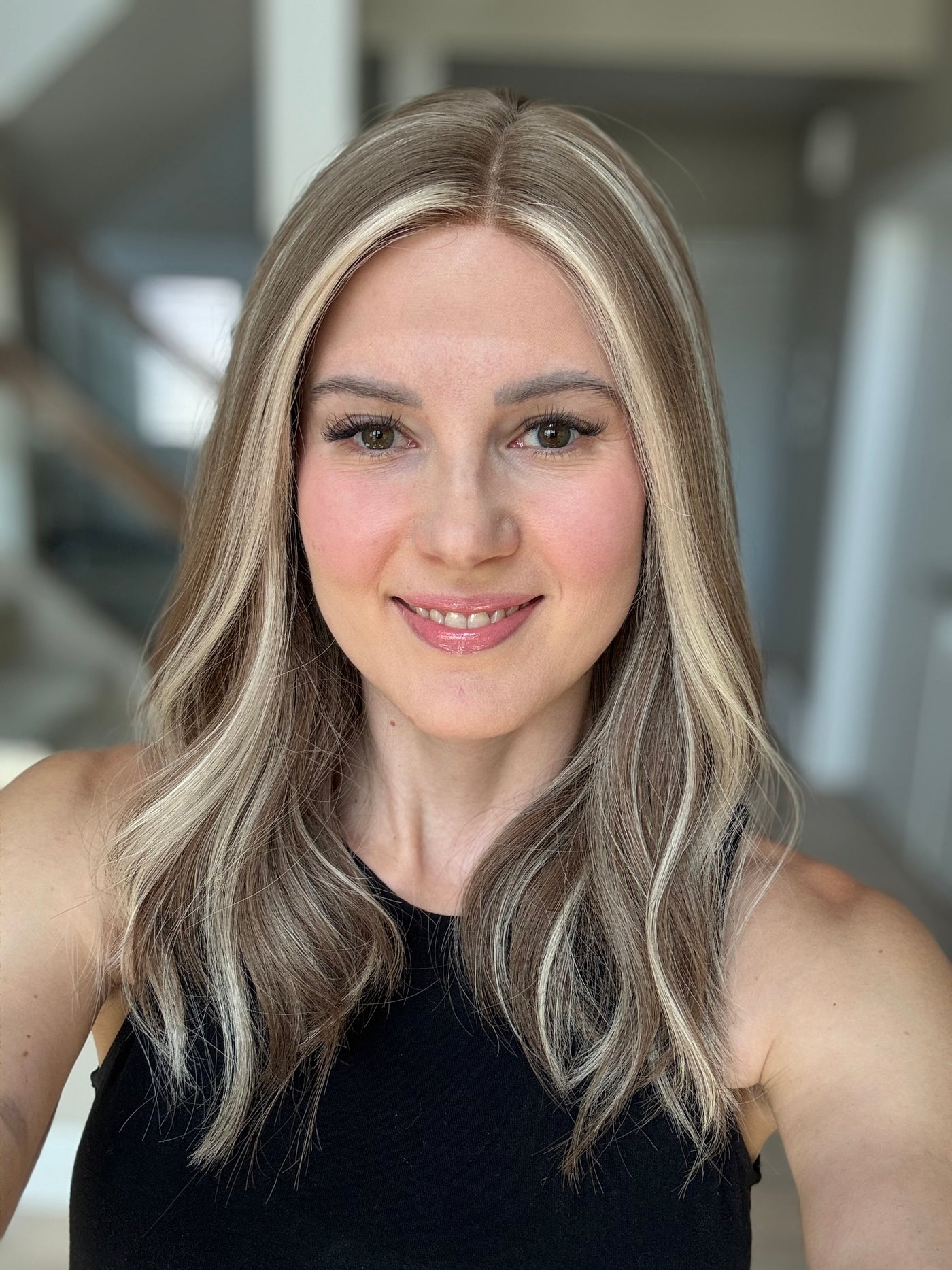 18" Nikita LOB Comfort Cap Lace Top Wig (M)