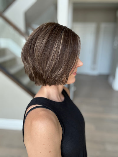 9" Janelle Luxury Cap Lace Top Wig (S) (FINAL SALE)