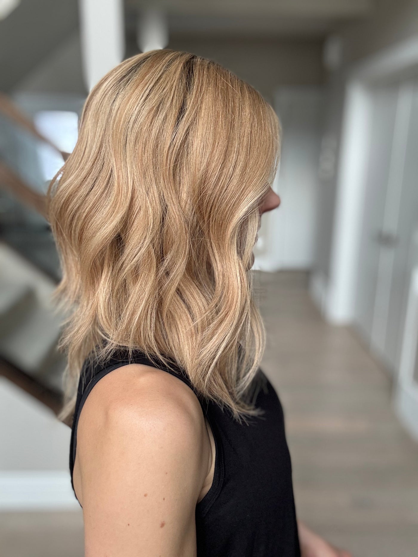 16-18" Julia Comfort Cap Lace Top Wig (S/M)(FINAL SALE)