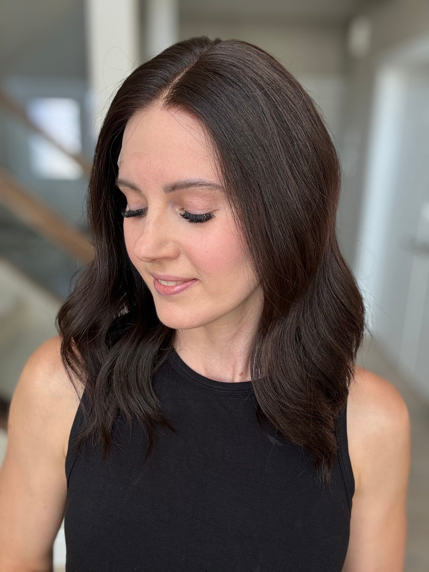 18" Mira Luxury Cap Lace Top Wig (XS)(FINAL SALE)