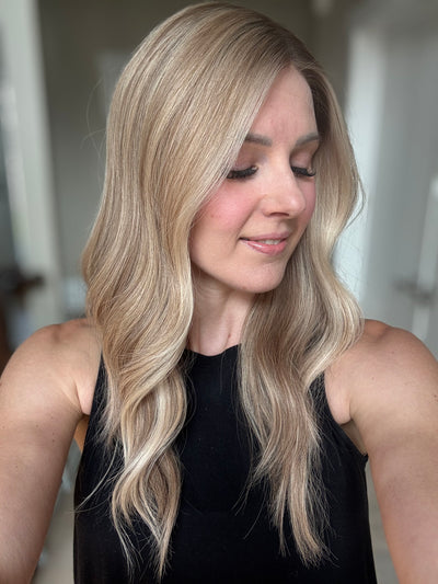 22" Olivia Comfort Cap Lace Top Wig (S)