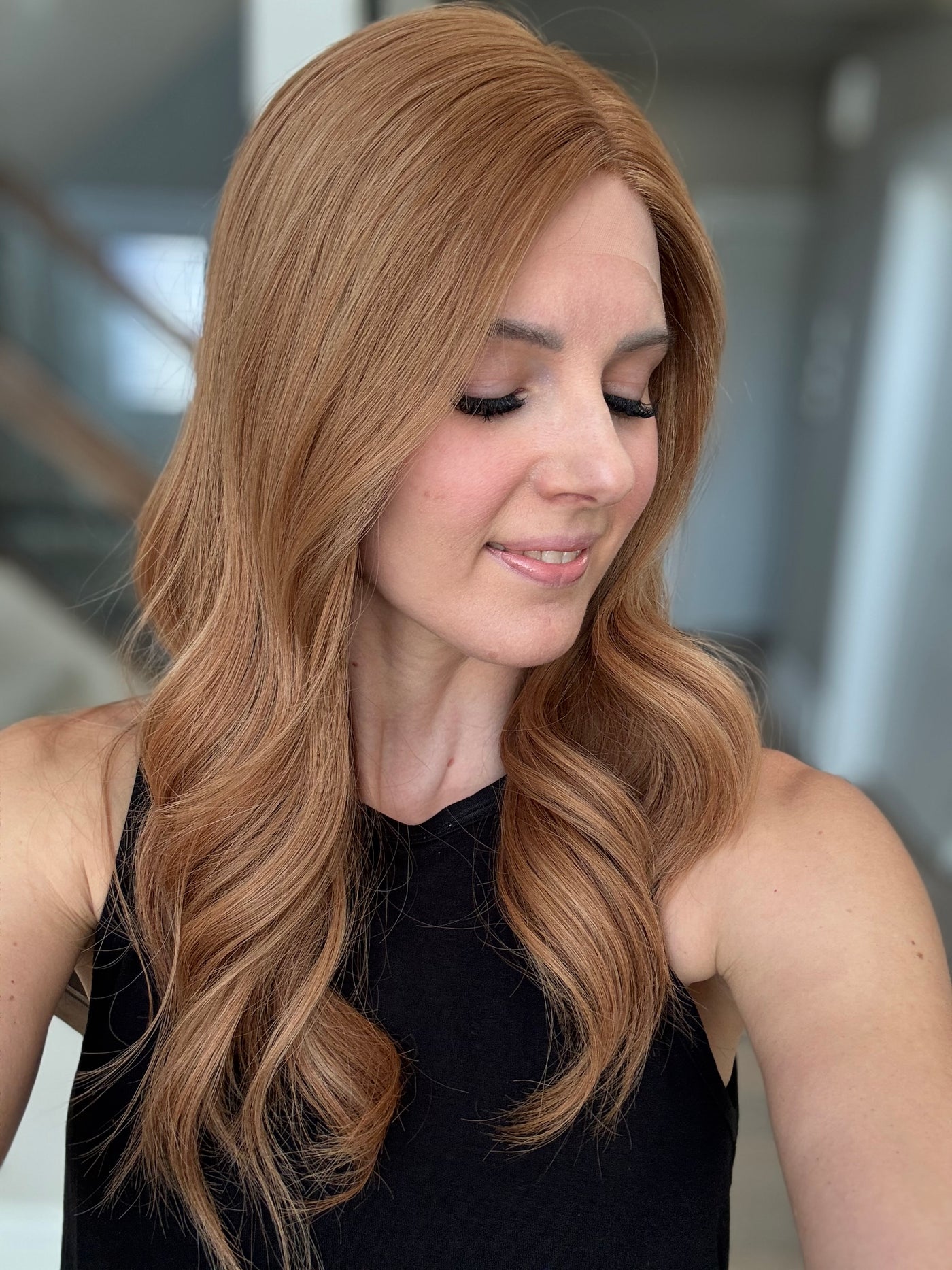 22" Veronica Comfort Cap Lace Top Wig (M)