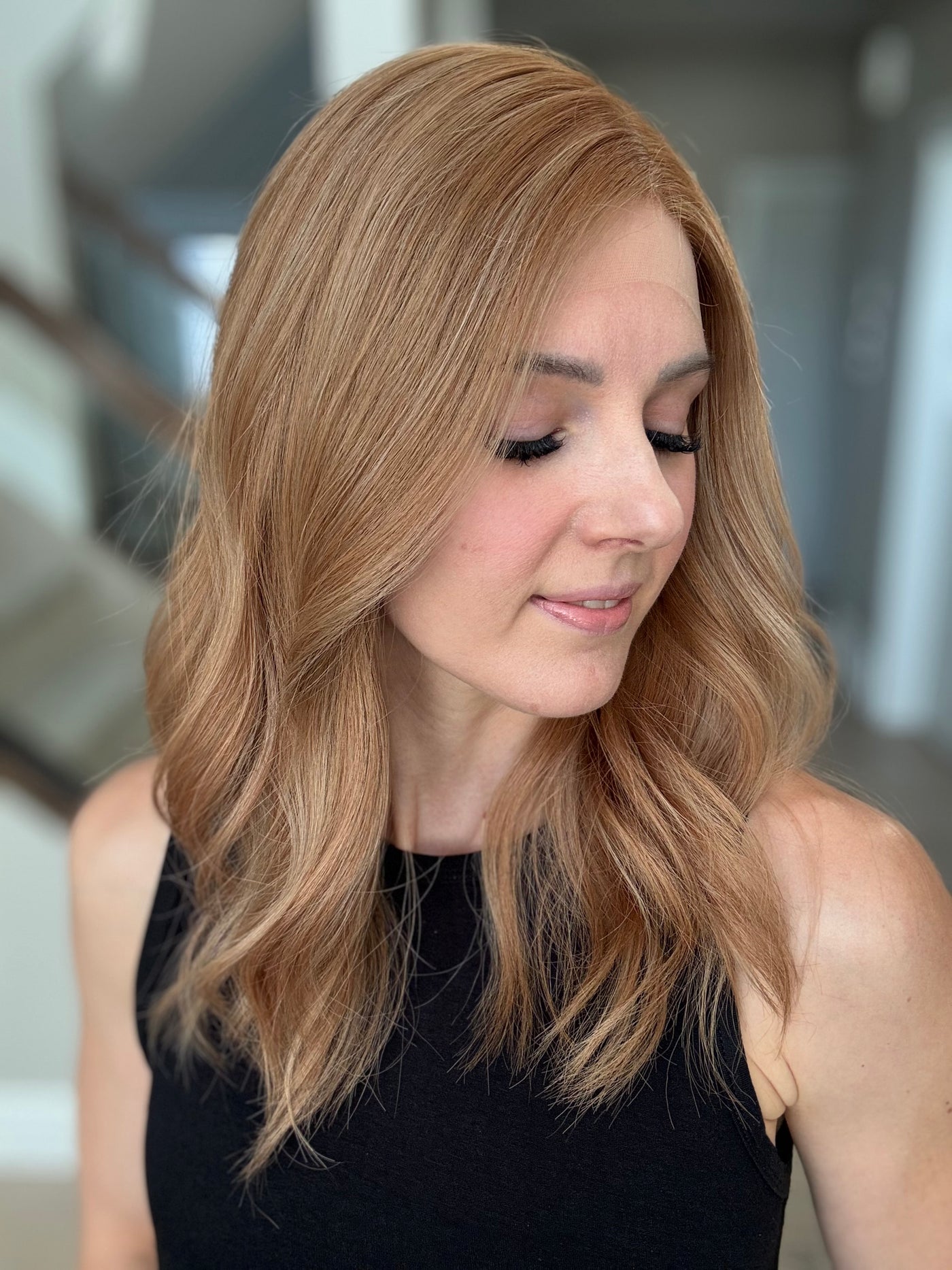 20" Ashlyn Comfort Cap Lace Top Wig (S)