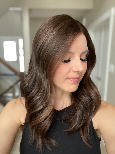18" Melanie Comfort Cap Lace Top Wig (M)
