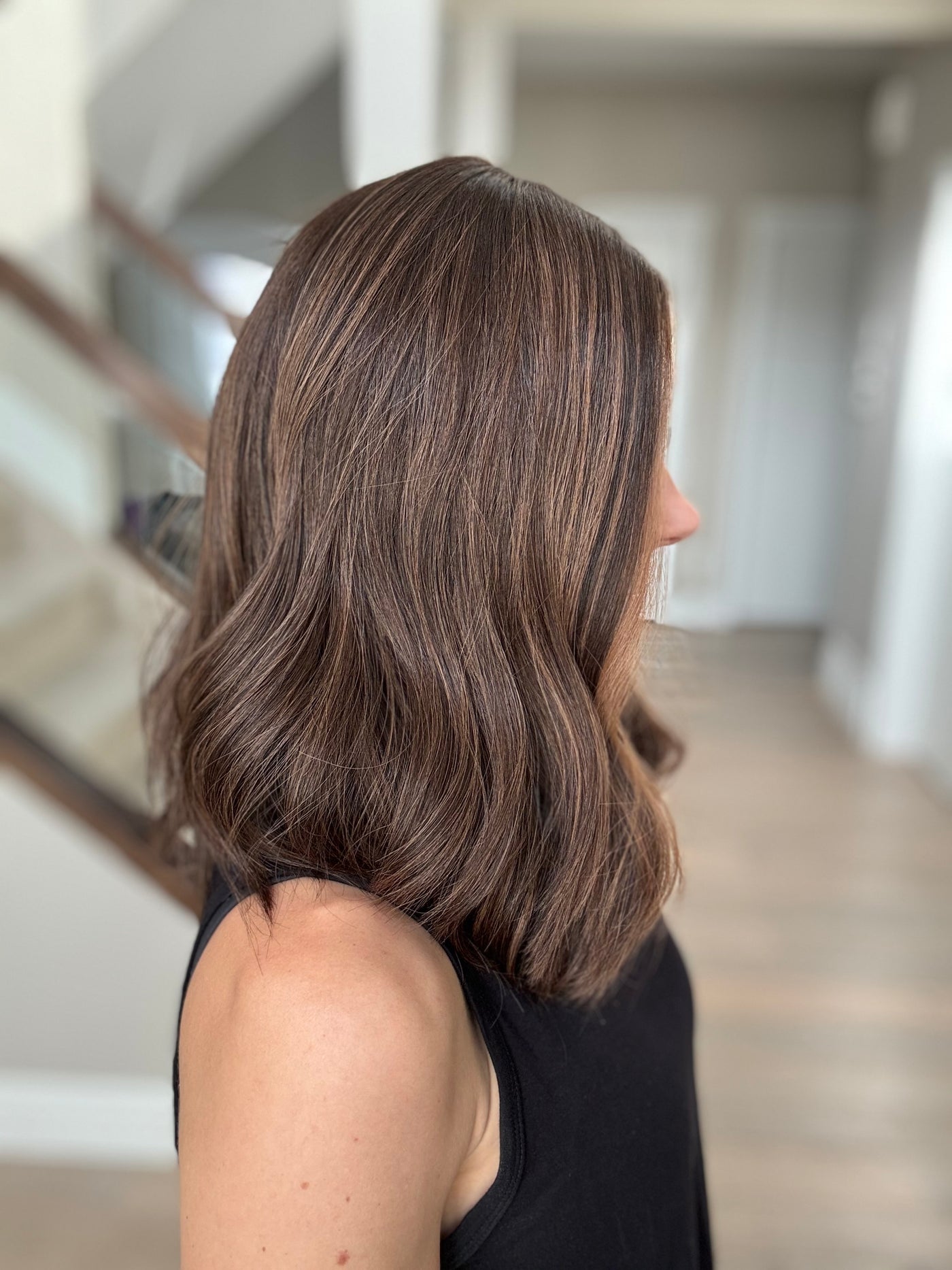 18" Tatiana LOB Comfort Cap Silk Top Wig (M)