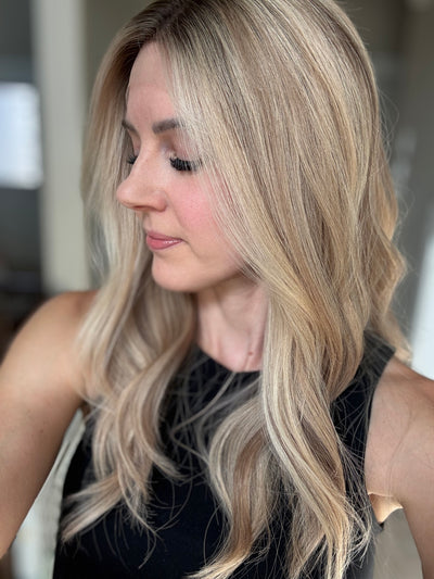 22" Olivia Comfort Cap Lace Top Wig (S)