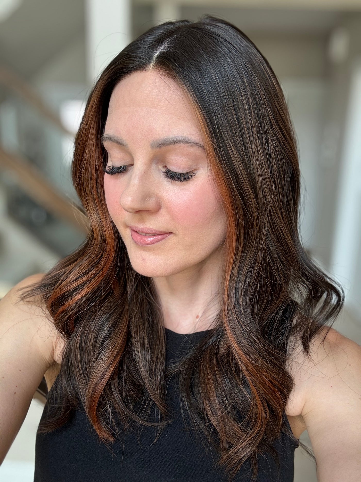 21" Cassandra Comfort Cap Silk Top Wig (S)