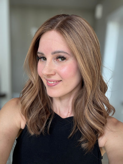 18" Elana LOB Comfort Cap Lace Top Wig (S)