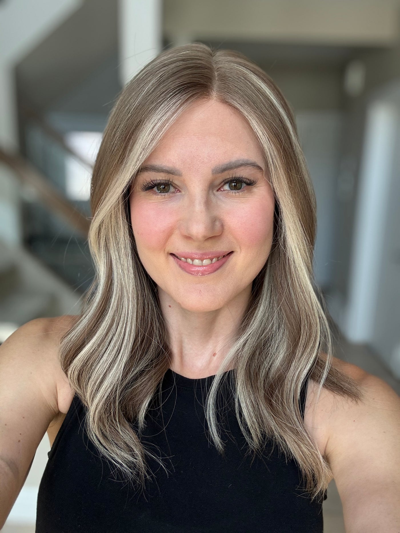 18" Nikita LOB Comfort Cap Lace Top Wig (M)