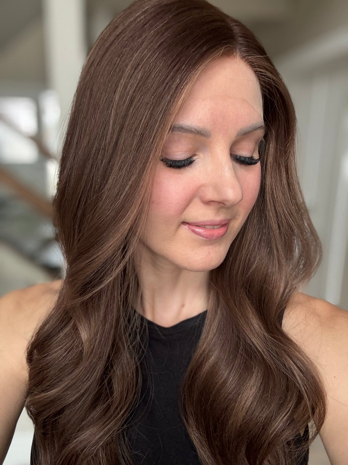 24" Angela Comfort Cap Lace Top Wig (S)