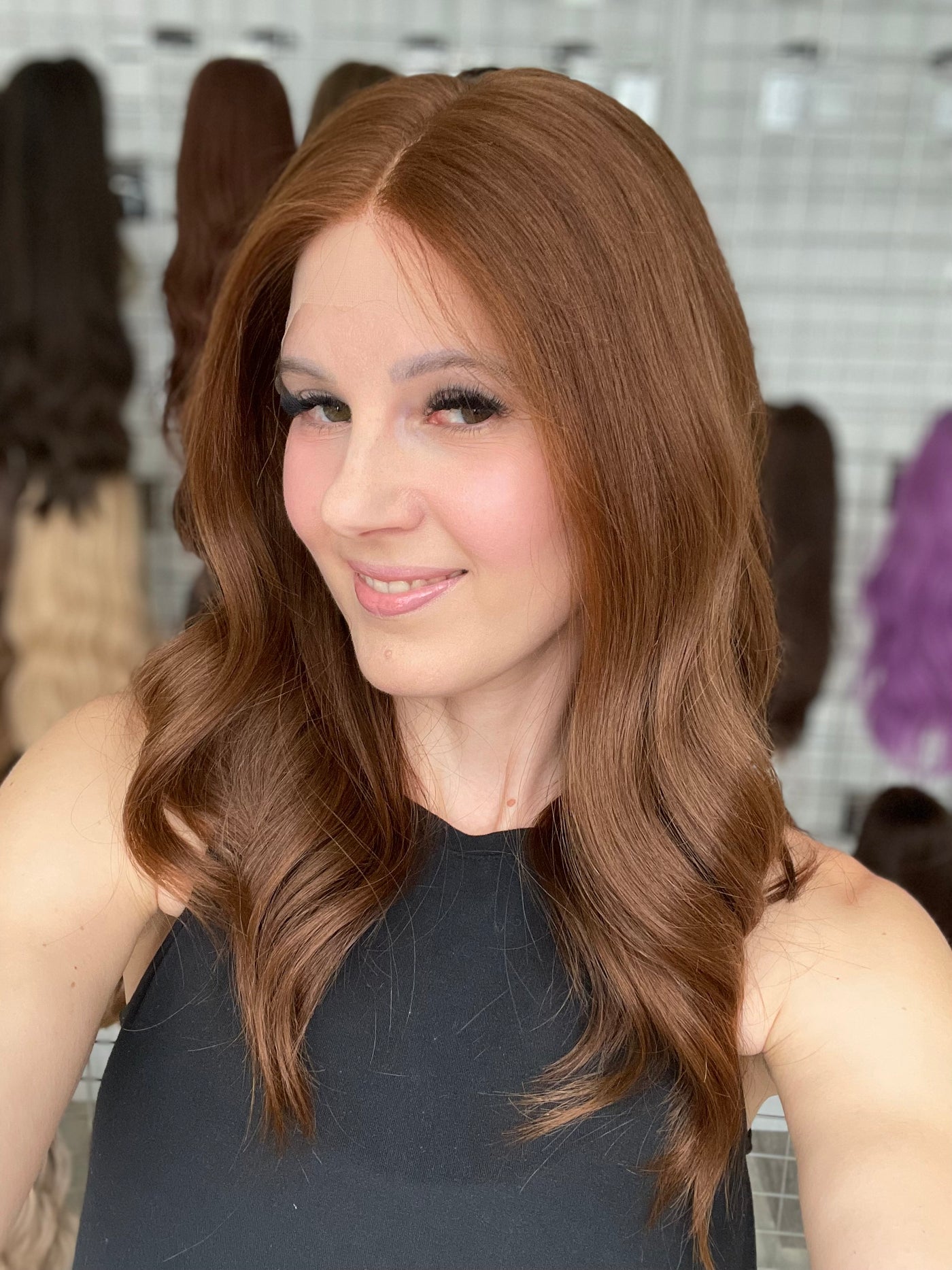 21" Adelaide Luxury Cap Lace Top Wig (M)