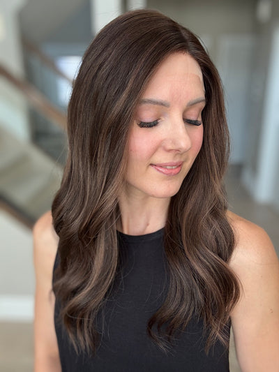 22" Mandy Comfort Cap Lace Top Wig (S)