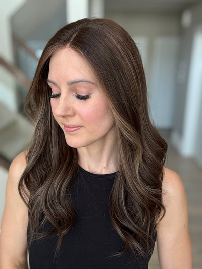 22" Ava Comfort Cap Lace Top Wig (XS)