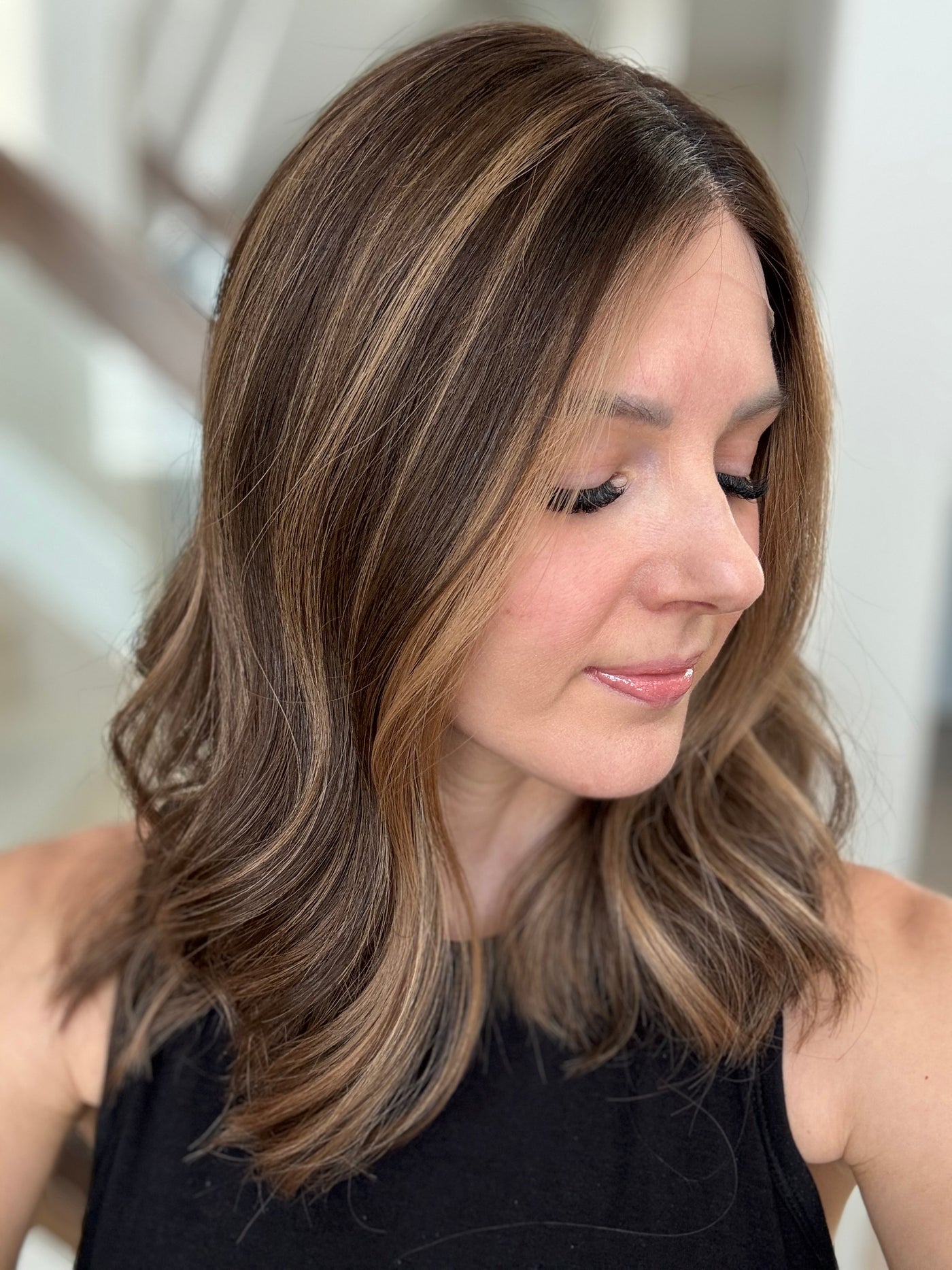 18" Meliana Comfort Cap Lace Top Wig (S)