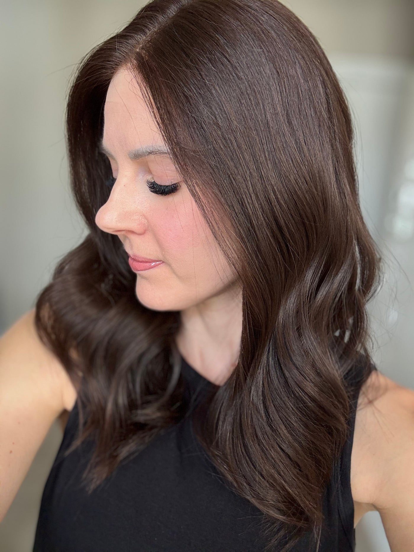 20" Callie Luxury Cap Lace Top Wig (XS)(FINAL SALE)