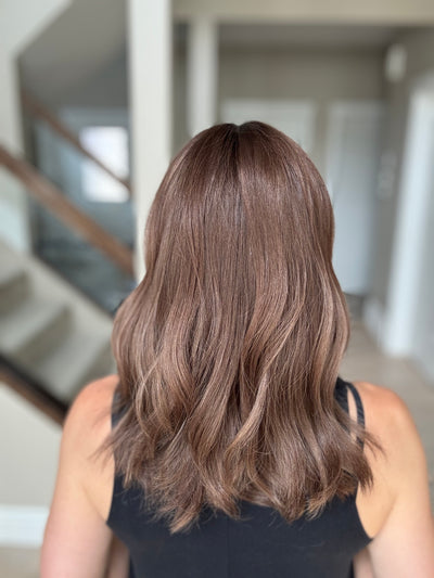 18" Mika LOB Comfort Cap Lace Top Wig (S)