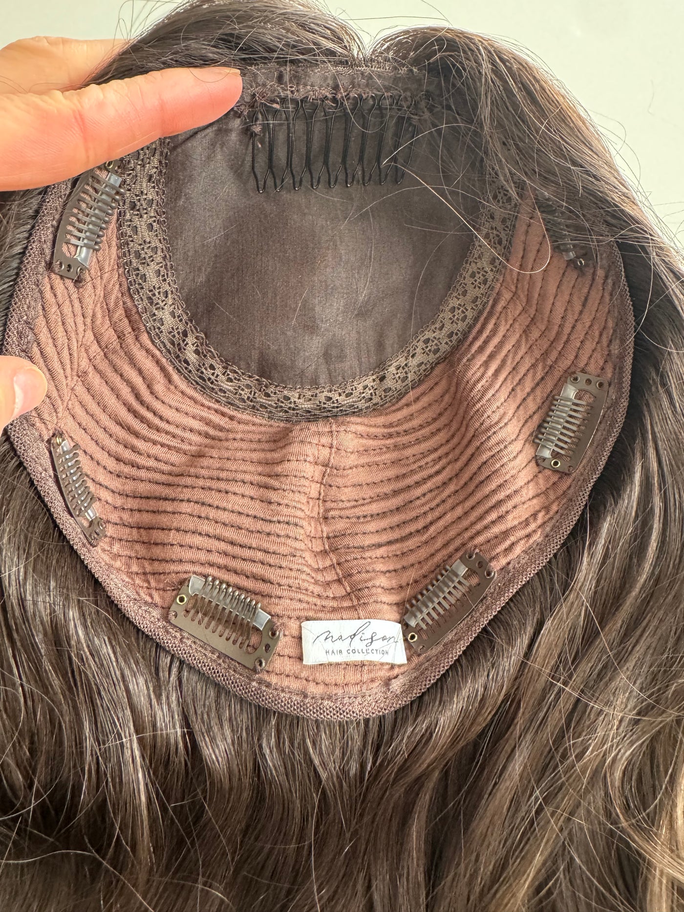 20" Fine Texture Natural Collection #320 9x9 Silk Top Topper (FINAL SALE)