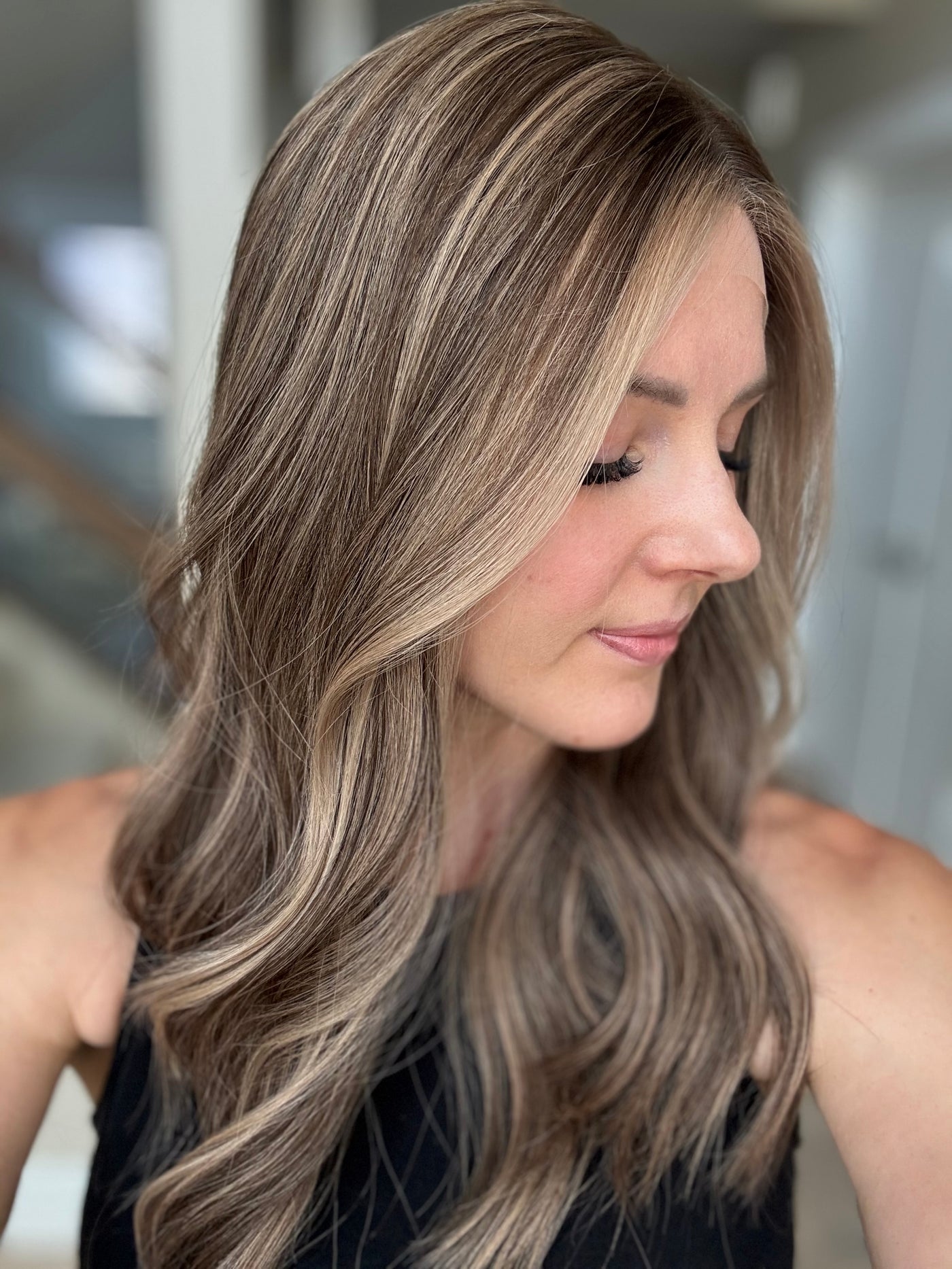 22" Jessica Comfort Cap Lace Top Wig (M)