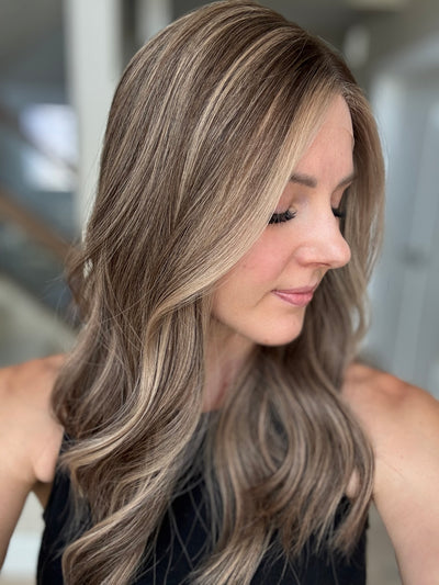 22" Jessica Comfort Cap Lace Top Wig (M)